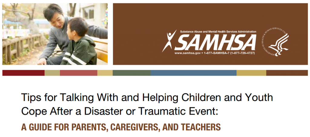 SAMHSA Children in Disasters